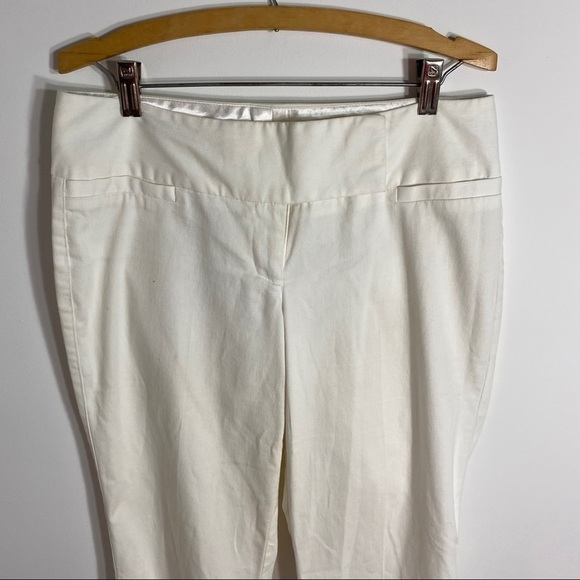 Studio Y Bootcut Pants Sz 7/8 White Women’s - Picture 7 of 7
